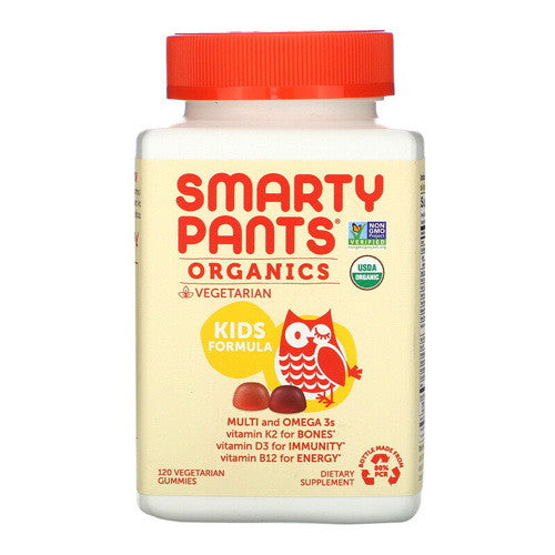 SmartyPants Organics Kids Formula, Cherry and Mixed Berry Vegetarian Gummies, 120 Ea